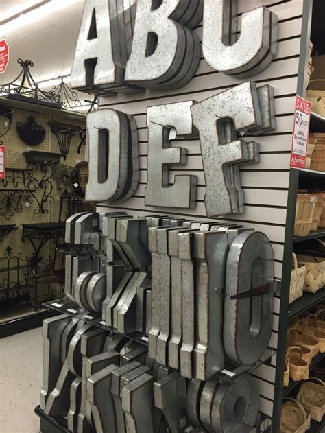 99 3. . Small metal letters hobby lobby